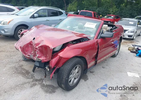 2007 Ford Mustang из США, поврежденный, VIN 1ZVFT84N975321678